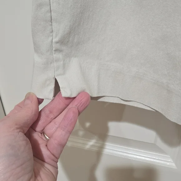 Westbound Women's Beige Capris - Picture 2 of 6